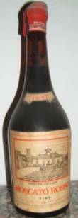 MOSCATO ROSSO  VENDEMMIA 1971