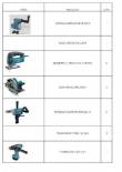 Stock elettroutensili Makita 118 pezzi