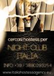 Cercasi ragazze per locali night club centro italia