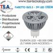 MR16 GU5,3 3W CREE LED 12V LAMPADINE LUCE FARETTI CALDO