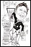 CARICATURE DISEGNI PAPIRI DI LAUREA