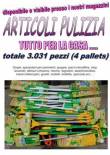 Stock articoli pulizia 3030pz