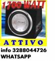 Subwoofer attivo bass box 1700watt + amplificatore