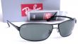 RAYBAN Ray - Ban 0RB3343 006 3N 63/12 125 - Modello con montature in metallo nera e lenti verdi