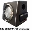 Subwoofer auto amplificato 2400 watt max cono flat piatto
