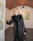 Amanda Lear in Milano Art Gallery