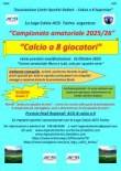 Campionato amatoriale 2025/26 di calcio a 8 in Torino con iscrizione gratuita.