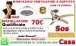Installazione ventilatore 
