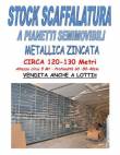 Stock scaffalatura metallica