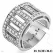 Anello in Oro Bianco e Diamanti DI MODOLO