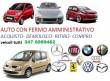 Auto con fermo amministrativo,compro,acquisto