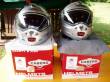 Due caschi marca Caberg Konda silver